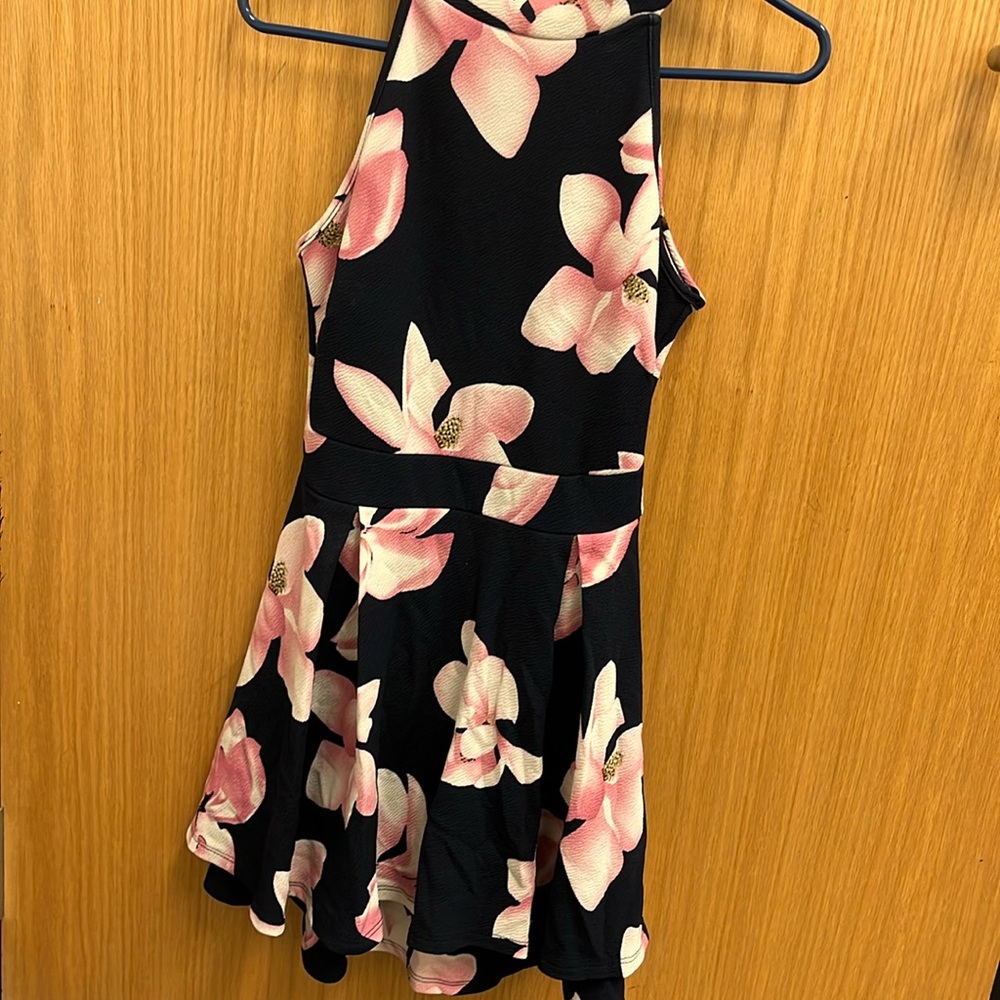 Papaya sleeveless dress